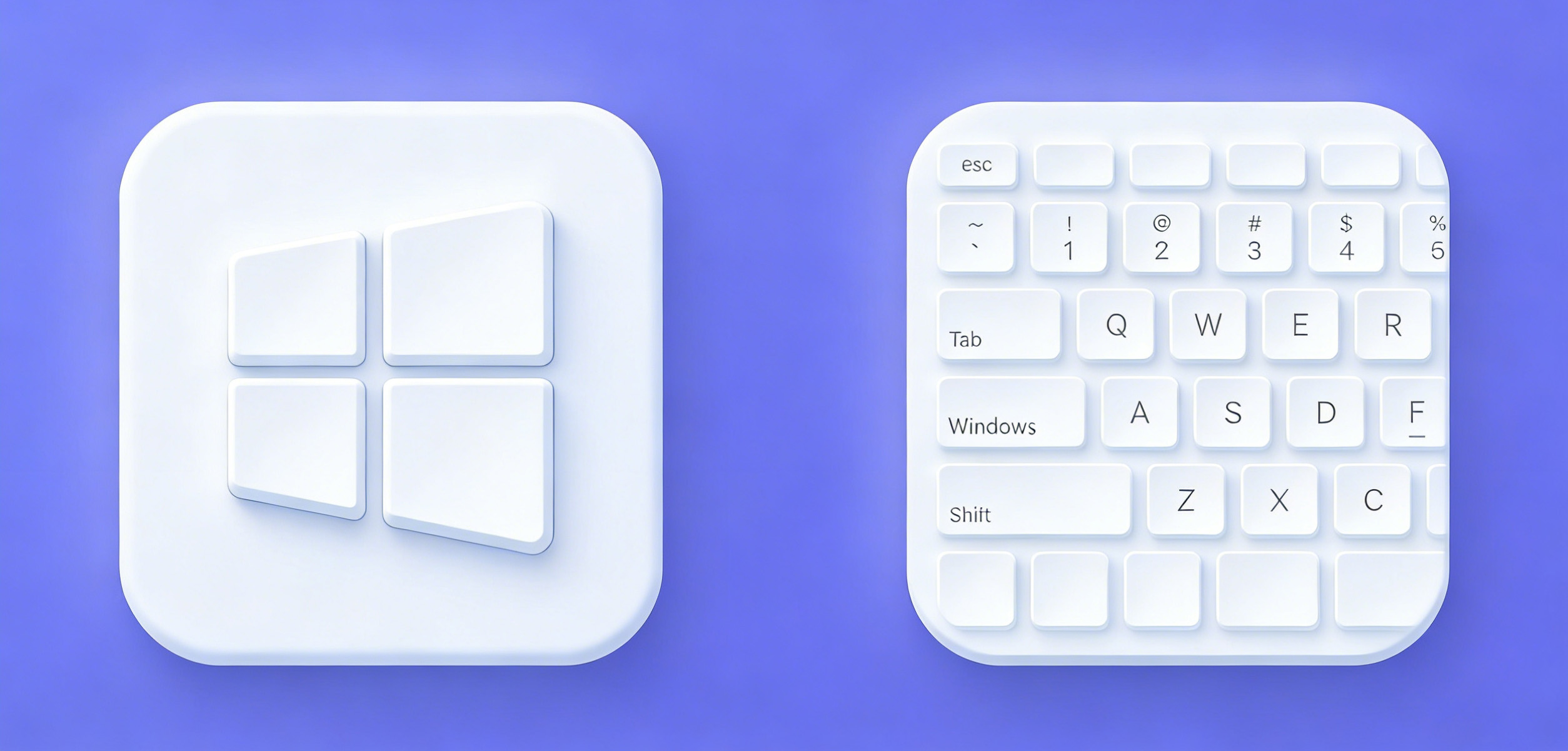 Mac 与 Windows 键盘按键对照表